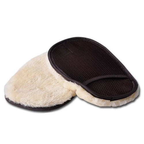 Ultimate Microfiber Wool Car Washing Glove - Soft & Effective Cleaning Tool for Cars and Motorcycles